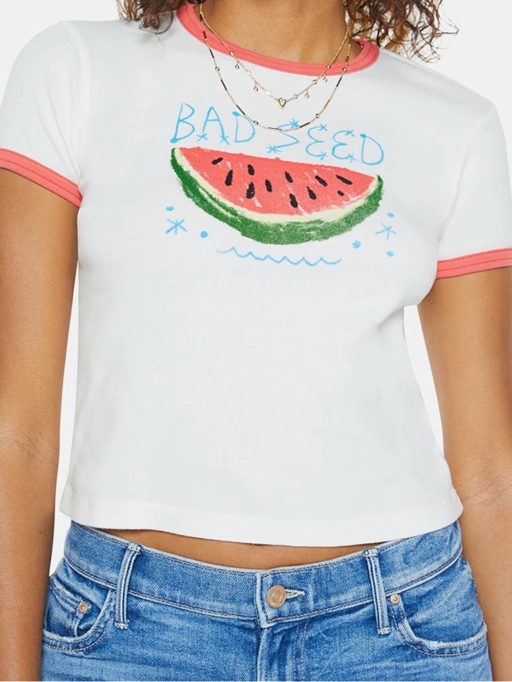 Mother Itty Bitty Bad Seed T-shirt. L. NWT